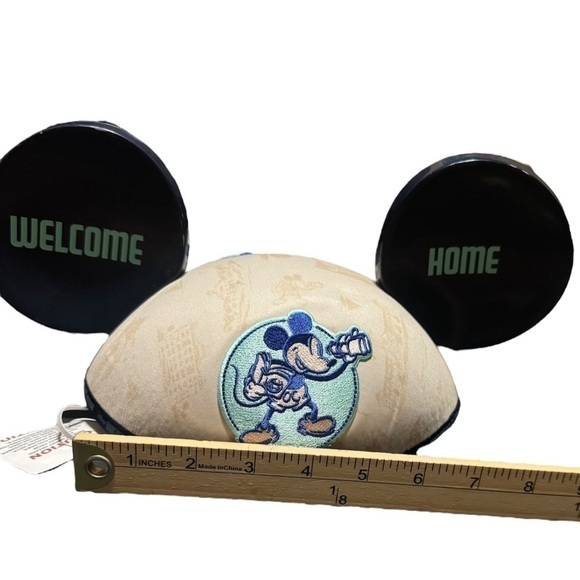 Disney Vacation Club DVC Mickey Mouse Hat with Chin Strap & Binoculars - Picture 7 of 16